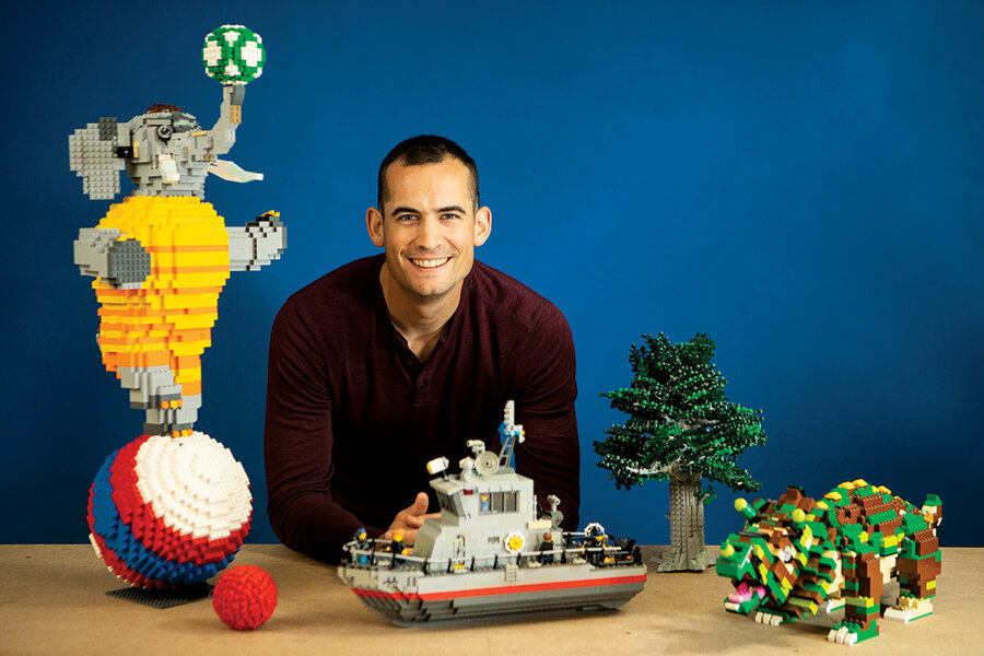 Børnecenter kasseapparat Adgang Lego pros: Adults are building a pathway to play – one brick at a time -  CSMonitor.com