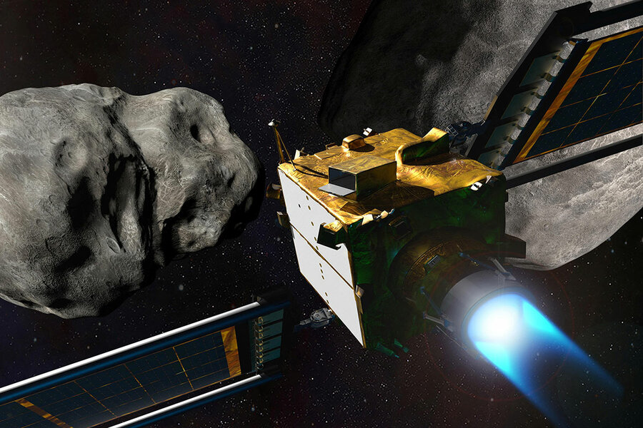 Target practice in space: NASA aims to knock an asteroid off course