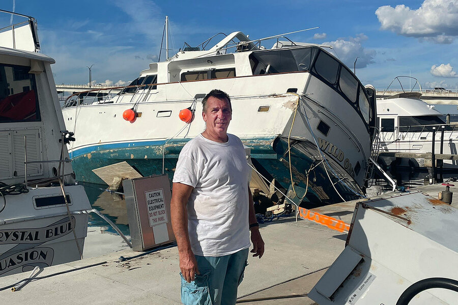 Pour les habitants des péniches de Floride, des choix difficiles après l’ouragan Ian