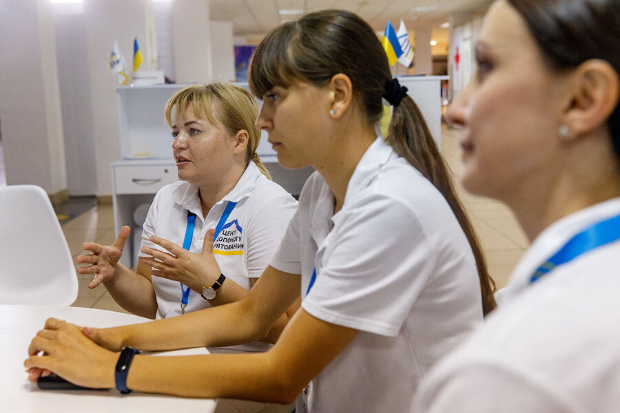 Displaced by war, Ukrainians accept trauma care &ndash; warily