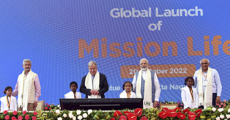 India launches Mission Life, a green lifestyle program, to end waste