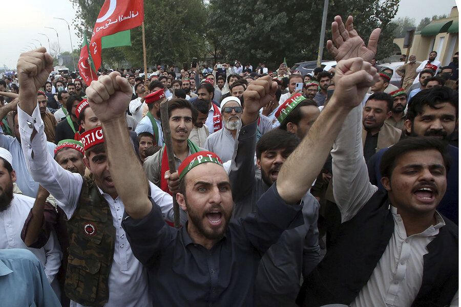 Imran Khan is stable after march shooting. Is Pakistan?