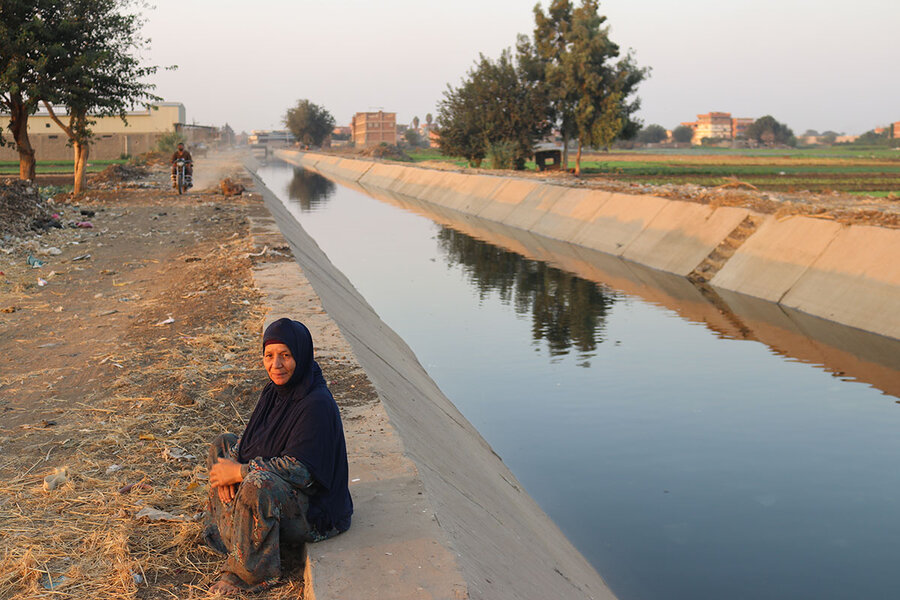 Climate change, population growth push Egypt to the brink of water