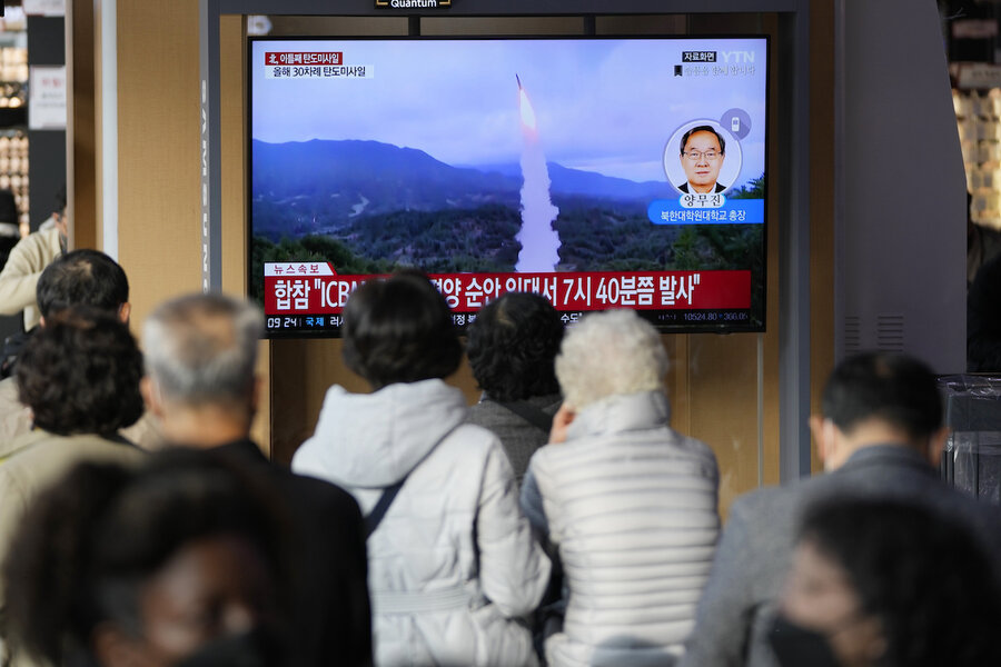 Rising tension: North Korea fires ICBM in latest missile barrage