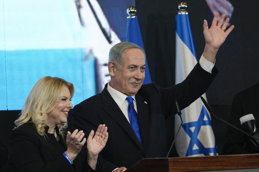 Buoyed by rise of Israeli hard right, Netanyahu heads back to power