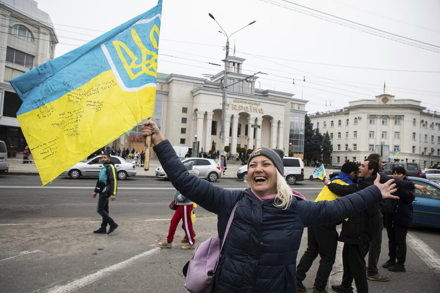 In liberated Kherson, no water and no power &ndash; but finally hope