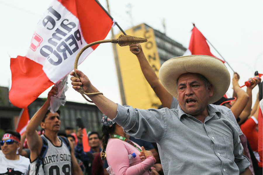Five years, six presidents: In Peru, resilience is exhausting