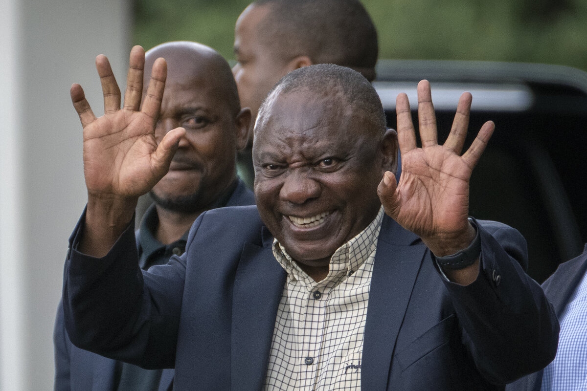 South African President Ramaphosa caught in money scandal, ANC to vote -  CSMonitor.com