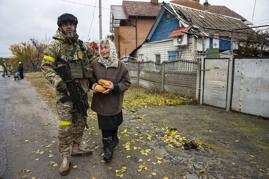 Under occupation in Ukraine, a dairy cow makes a difference