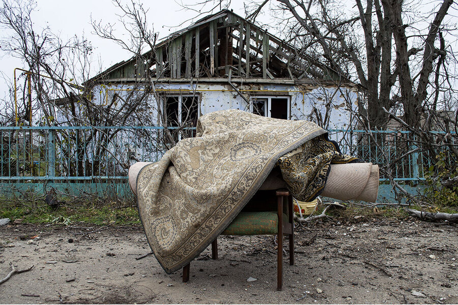 Ukrainian villagers can go home now. Rebuilding is a different matter.