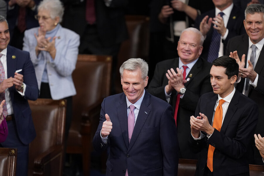 Watch: Kevin McCarthy Is Elected Speaker, Swears In House Lawmakers