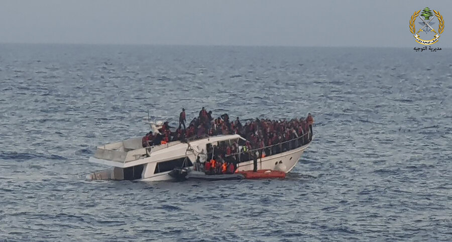 Lebanon saves Syrian refugees from sea, hands over to Syrian army