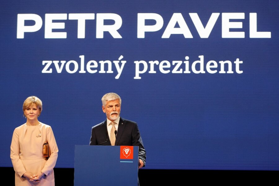 Nowy głos dla Czech?  Emerytowany generał pokonuje byłego premiera w wyborach prezydenckich.