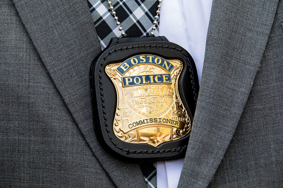 Boston Police Officer Hidden Badge Wallet