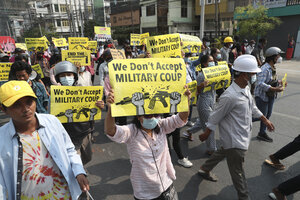 Myanmar Civil Resistance Two Years After 2021 Military Coup - CSMonitor.com