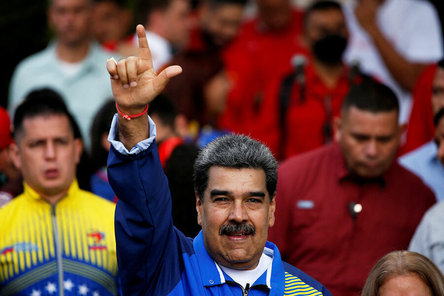 Venezuela's Maduro: Where freedom of expression stand? - CSMonitor.com