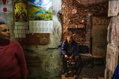Safe space: In liberated Lyman, dank but familiar cellar is still home - Vimarsana News