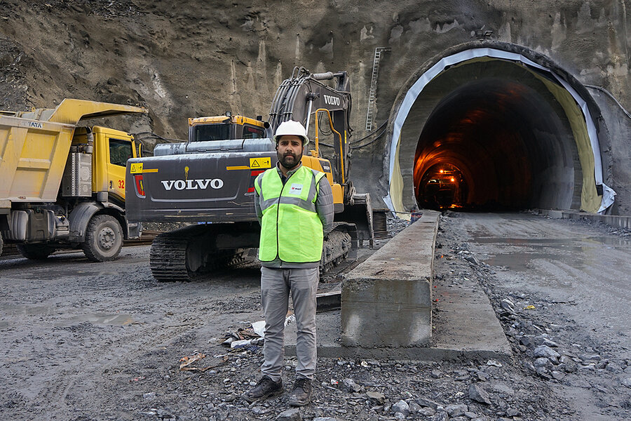 Zoji La tunnel: India fast-tracks border infrastructure in Ladakh -  CSMonitor.com