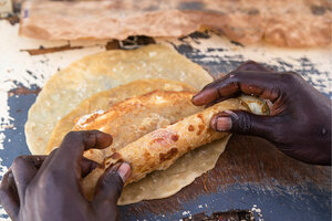 Uganda rolex street food hits price problems CSMonitor