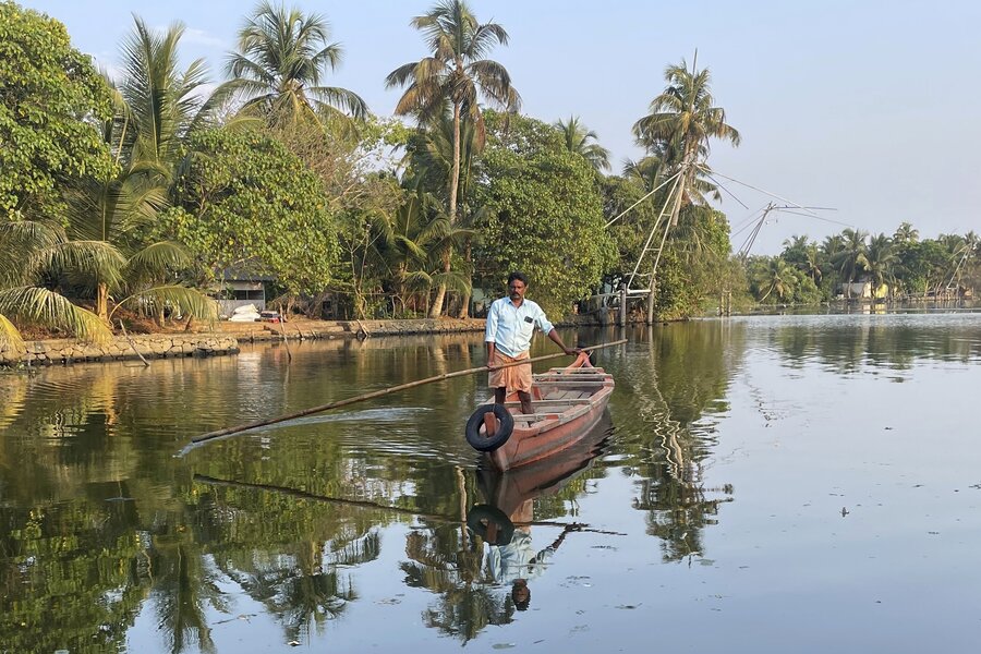 Climate change washes away freshwater for Indian villagers