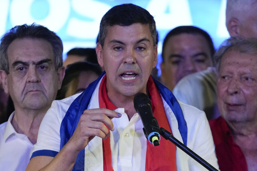 Paraguay's Colorado Party, Santiago Peña win presidential election ...