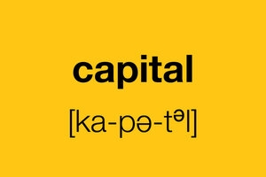 Capital letters store meaning