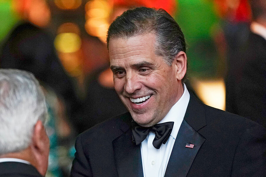 House Republicans ramp up investigation into Hunter Biden - CSMonitor.com