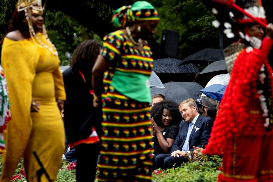 Dutch king apologizes for Netherlands&rsquo; role in slavery on abolition anniversary