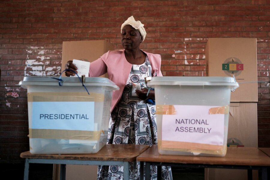 Zimbabwe goes to polls as &lsquo;the crocodile&rsquo; president seeks reelection