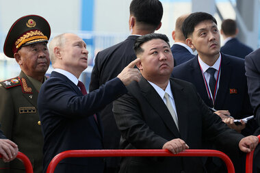 Russia and North Korea: Putin meets Kim Jong Un, looking for arms - Vimarsana News