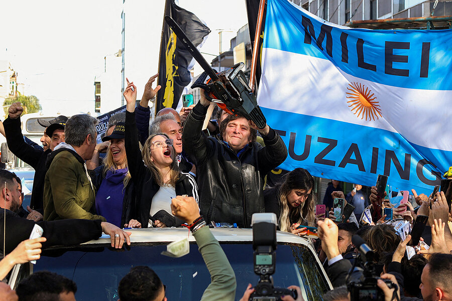Will libertarian be Argentina&rsquo;s next president? Broad discontent fuels rise.