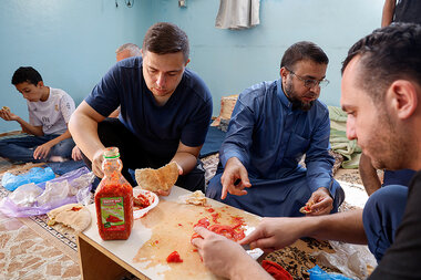 With food and shelter scarce in Gaza, Palestinians turn to each other - Vimarsana News