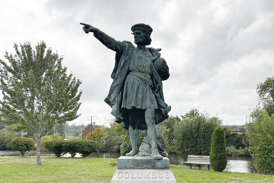 Différend de Columbus Day : une statue autrefois retirée réapparaît dans le Rhode Island