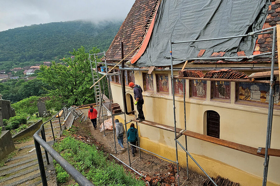 With his &lsquo;Ambulance for Monuments,&rsquo; a Romanian preserves his culture