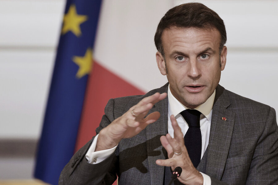Macron on Israel-Hamas war: Fighting terrorism has to have rules Macron on Israel-Hamas war: Fighting terrorism has to have rules