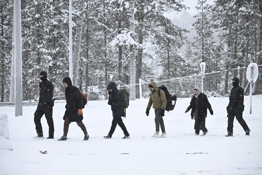 Why Finland blames Russia for its record number of migrants