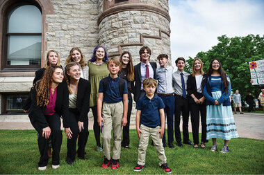 Climate change: Children pioneer a legal right to a secure future - Vimarsana News