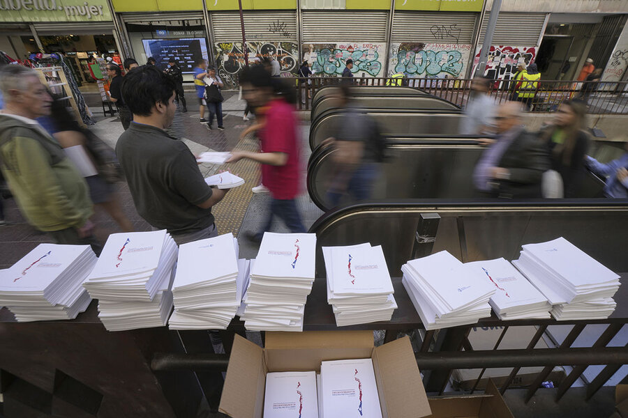 Swings and extremes: Chile votes on new constitution – again Swings and extremes: Chile votes on new constitution – again