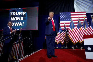 Big Iowa caucus win: Has Trump campaign gotten better at ground game? - Vimarsana News