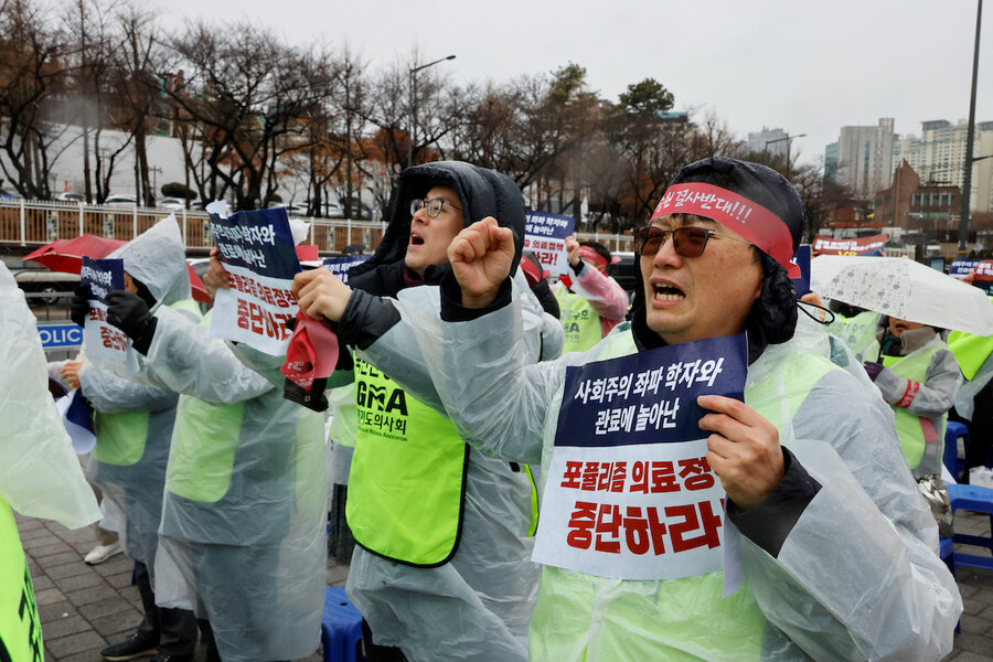 South Korea needs more doctors. So why are 8,000 trainees striking?