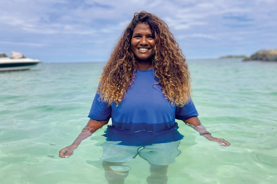Many Maldivian women can’t swim. This instructor builds confidence, in water and out.