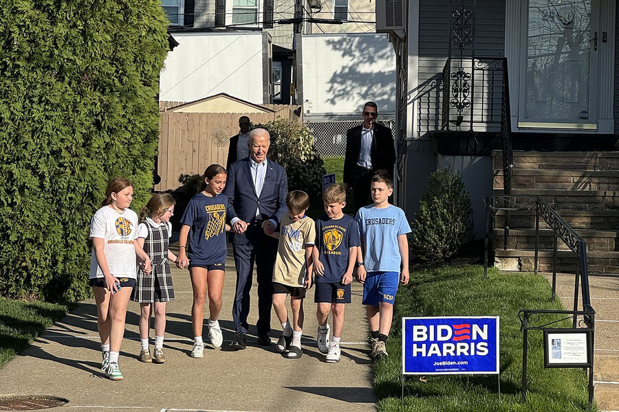 Biden dynamise sa campagne avec des road trips dans les États swing