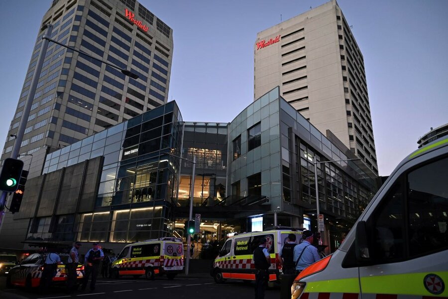 Tragedy in Sydney after man kills 6 people in mall before being shot by police