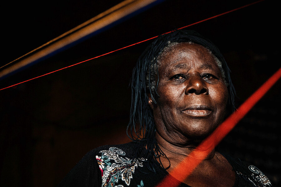 In Congo, embroidery artist stitches an archive of war