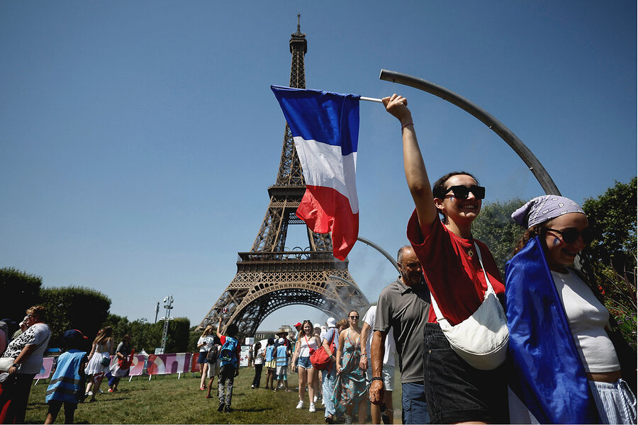 After much grumbling, Parisians have come to embrace the Olympics