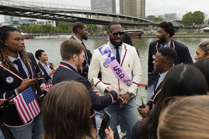 lebron james olympic