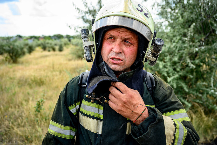 In Ukraine, this firefighter and all-round rescuer seeks to provide hope