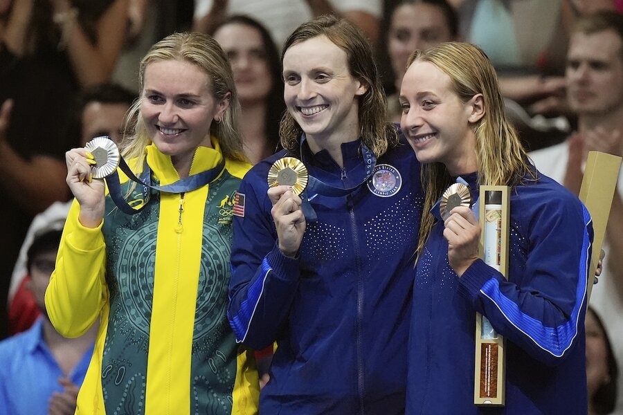 Katie Ledecky makes Olympic history, helps USA swimming to the top of the gold medal count Katie Ledecky makes Olympic history, helps USA swimming to the top of the gold medal count