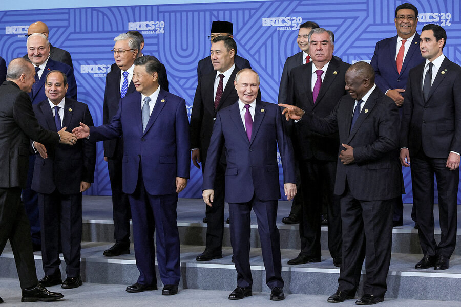 At BRICS summit, Russia tries to build a world without the US