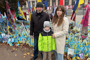 Ukrainians followed the U.S. presidential contest almost as if it were their own, nervously expressing the sense that their country’s future hung in the balance of an election in which they had no say.